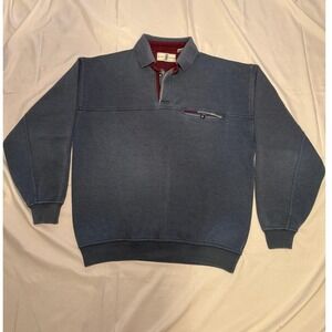 Vintage River Trader Collared Pullover Mens M